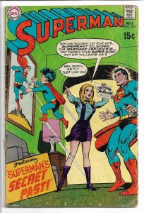 Superman #218 (1969) GD/VG