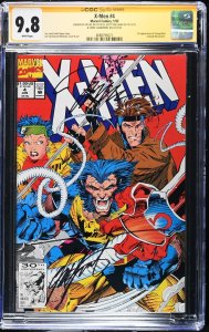 X-Men (1992) # 4 (CGC 9.8) Signed By Jim Lee * Chris Claremont * Scott Williams