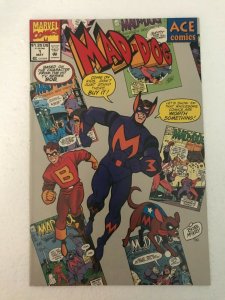 MAD-DOG #1 - NM - FLIP BOOK - Marvel Ace Comics 1993 