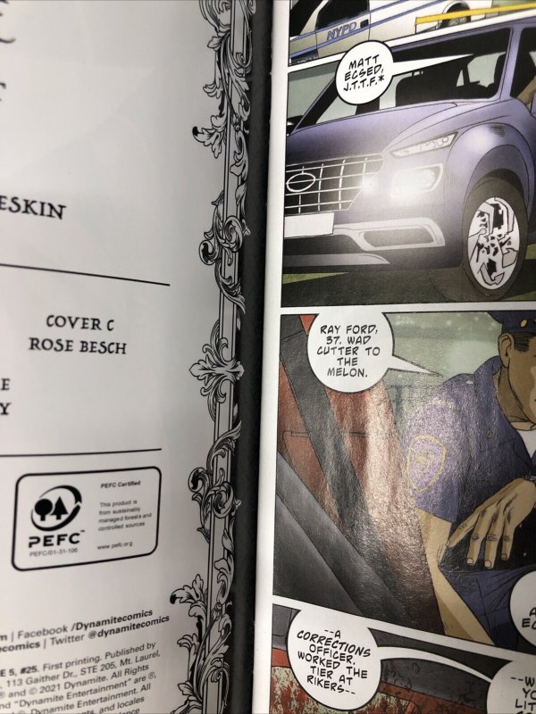 Vampirella (2021) # 25 Variant (NM) Dynamite Entertainment • Christopher Priest