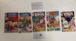 5 The New Teen Titans DC Comics # 68 69 70 71 72      73 NO9