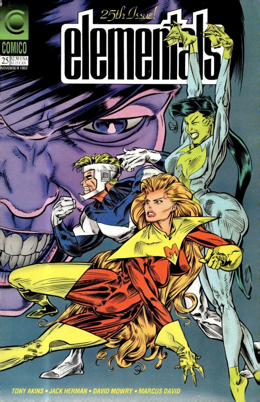 Elementals #25 (1993) Vortex