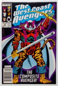 West Coast Avengers #30 (1988) NEWSSTAND