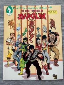 1986 BEAST WARRIORS OF SHAOLIN Pied Piper Graphic Album #3 VF 8.0 1st Printing