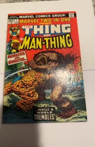 Marvel Two-in-One #1 (1974)thing vs man thing Romita cover