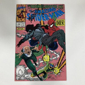 Amazing Spider-Man 336 1990 Signed by Erik Larsen Marvel NM- near mint-