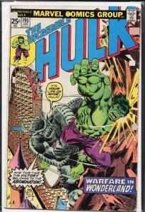 The Incredible Hulk #195 (1976) Hulk