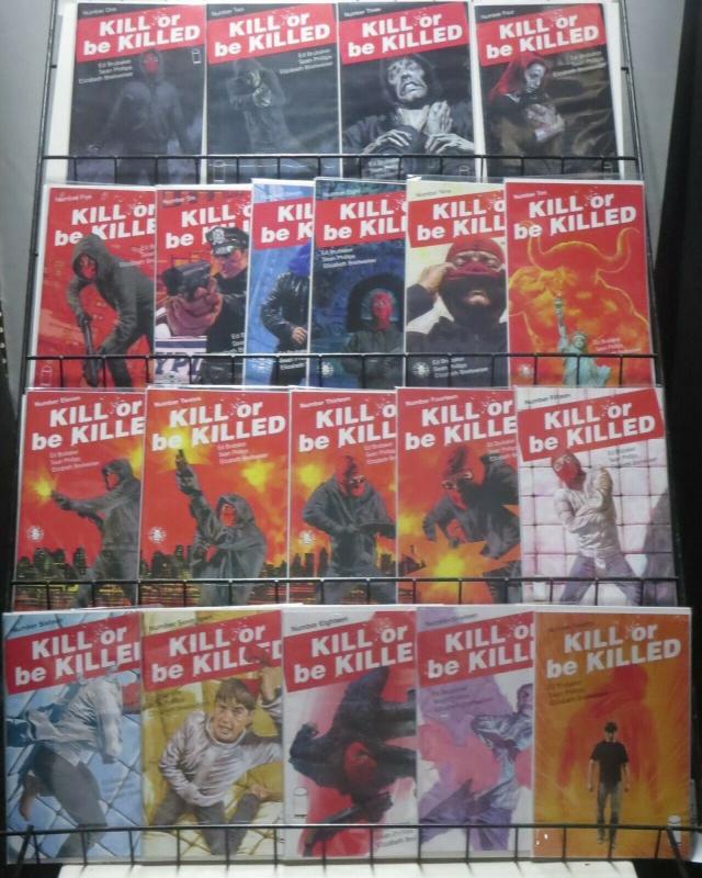 KILL OR BE KILLED (Image, 2017) #1-20 Complete! VF-NM Brubaker,Philips