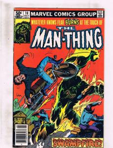 Lot of 2 The Man-Thing Marvel Comic Books # 10 11 WT6