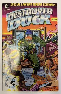 (1982) DESTROYER DUCK #1 1st GROO THE WANDERER by Sergio Argones!