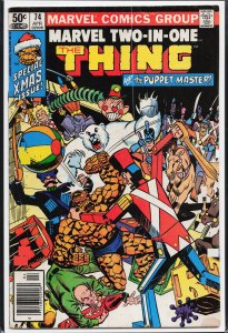 Marvel Two-in-One #74 (1981) Puppet Master