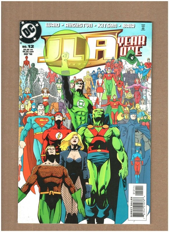 JLA: Year One #12 DC Comics 1998 Mark Waid Flash Batman VF+ 8.5 