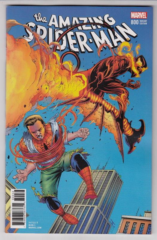 AMAZING SPIDER-MAN (2017 Marvel) #800 VARIANT John Cassaday Red Goblin NM- 