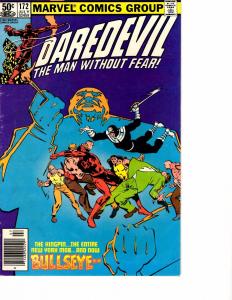 Daredevil # 172 FN Marvel Comic Netflix Bullseye Kingpin Elektra Defenders EP2