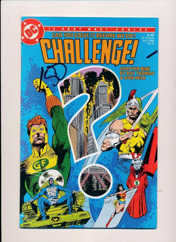 DC MIXED LOT- CHALLENGE #3/4/7/9 VERY FINE/NEAR MINT (SRU649)