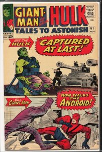 Tales to Astonish #61 (1964) Giant-Man [Key Issue]