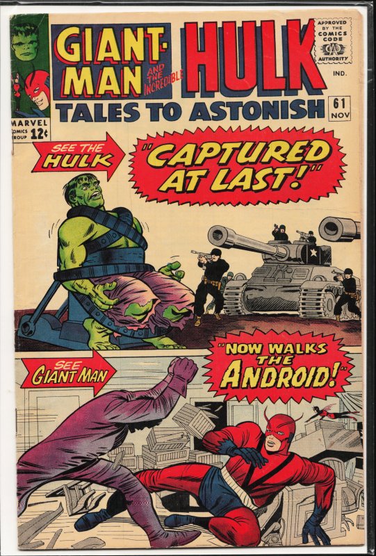 Tales to Astonish #61 (1964) Giant-Man [Key Issue]