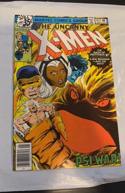 The X-Men #117 (1979)psi-war with the shadow king