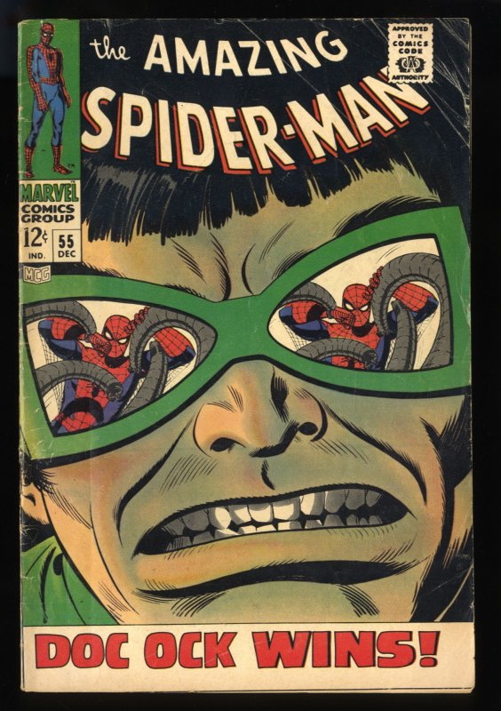 Amazing Spider-Man #55 GD/VG 3.0 Doc Ock!