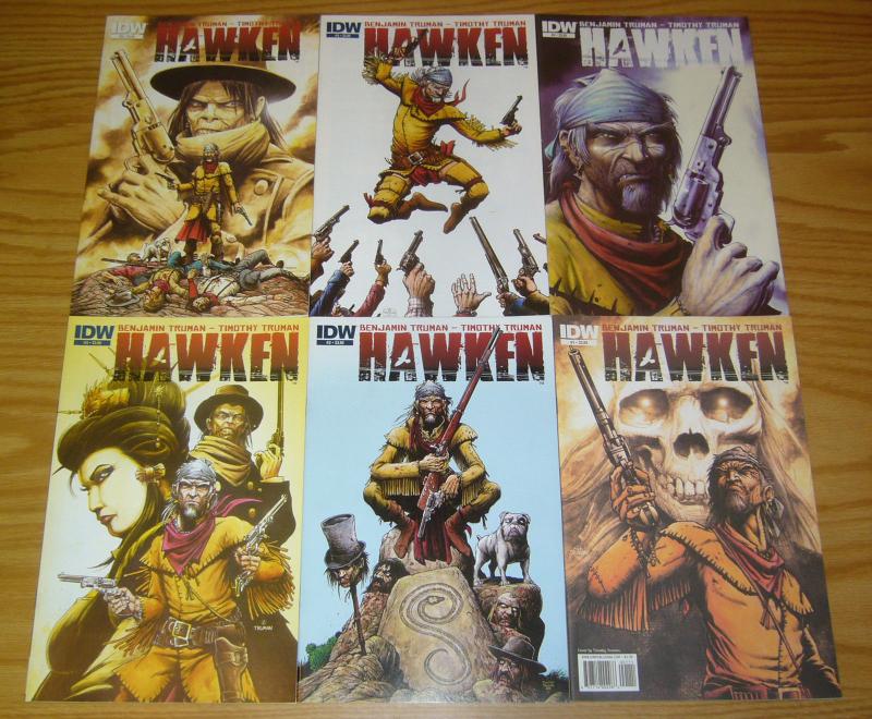 Hawken #1-6 VF/NM complete series - tim truman - idw comics set 2 3 4 5 lot