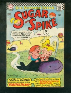 SUGAR AND SPIKE #65 1966-SHELDON MAYER ART-DC-SUMMER IS VG-