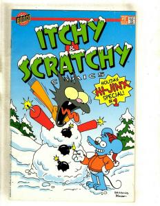 Itchy and Scratchy Holiday Special # 1 VF Bongo Comic Book SIGNED J372