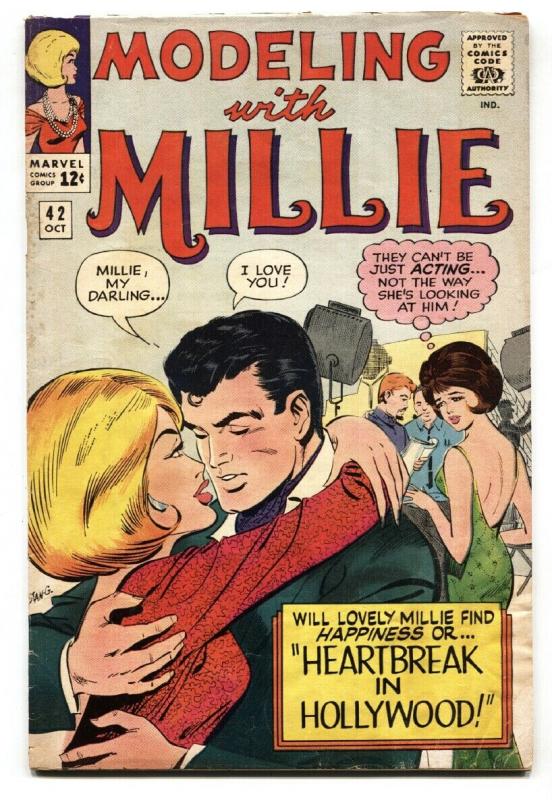 MODELING WITH MILLIE #42 Marvel Romance comic book 1965 