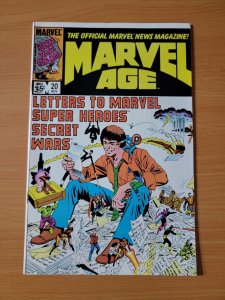 Marvel Age #20 ~ NEAR MINT NM ~ 1984 Marvel Comics