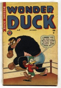 Wonder Duck #2 1949-Marvel-Last issue-wacky funny animals-comic book