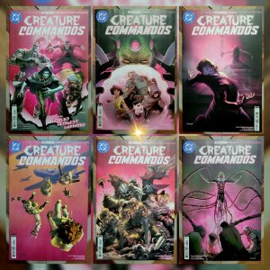 CREATURE COMMANDOS #1-6 (DC Horror 2024) Complete Series David Dastmalchian NEW