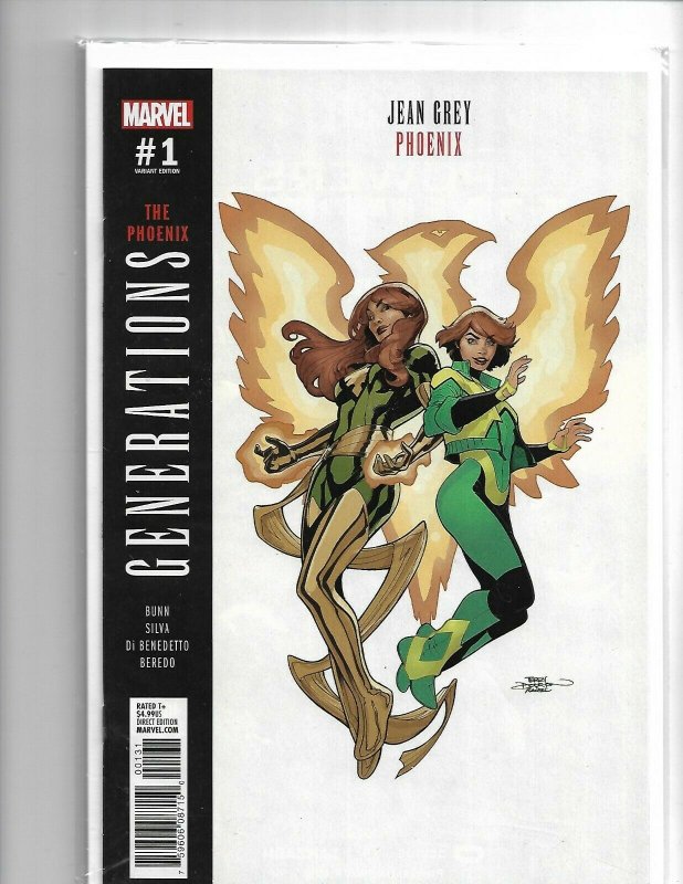 Generations Phoenix and Jean Grey 1A, 1B  NM 2017 nw84