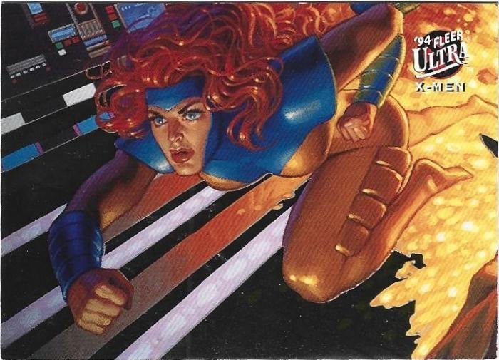 1994 Fleer Ultra X-Men Card Limited Edition Subset #9 Jean Grey