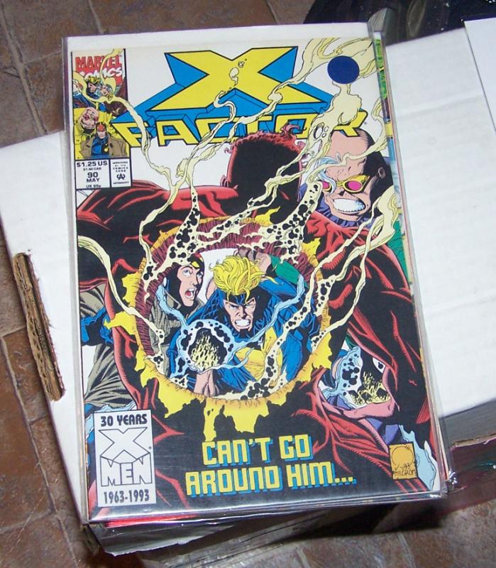 X-Factor # 90 1993 marvel    GENOSHA HAVOC POLARIS