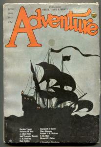 Adventure Pulp June 20 1923- J allan Dunn- Buckley FN+