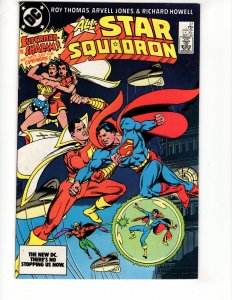 All-Star Squadron #37 (VF/NM) SHAZAM vs SUPERMAN !!!!!!! / ID#405