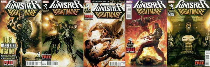 PUNISHER NIGHTMARE (2013) 1-5  COMPLETE! COMICS BOOK