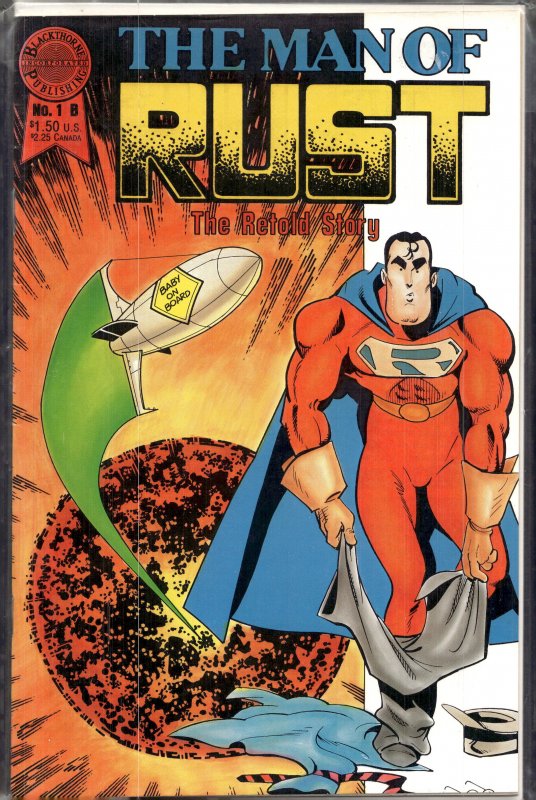 The Man of Rust Variant Cover (1986)