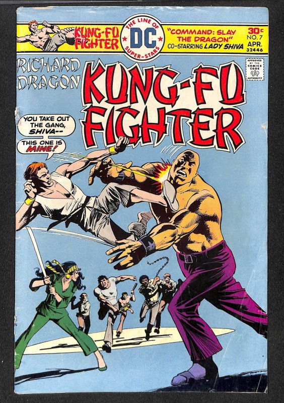 Richard Dragon, Kung Fu Fighter #7 (1976)