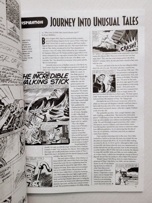 Jack Kirby Collector #36 ft. THOR 40th Anniversary / Asgard / VF 8.0 (2002)