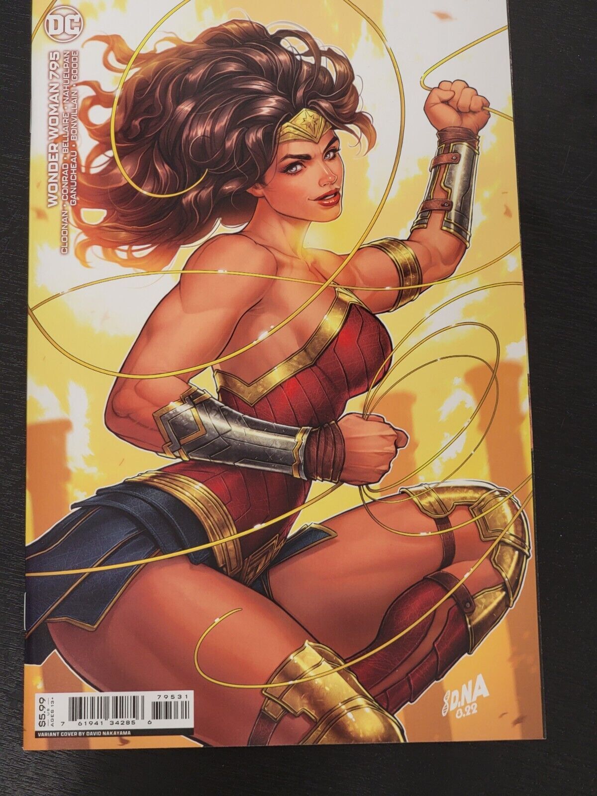 WONDER WOMAN #795 (DAVID NAKAYAMA VARIANT) COMIC BOOK ~ DC Comics