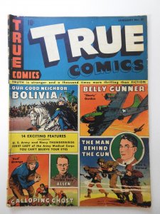 True Comics #31 (1944) Red The Galloping Ghost Grange+ Solid VG- Condition!