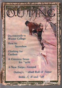 Outing 1/1914-outdoor living & adventure-golf-ski jumping-vintage ads-pulp-VF