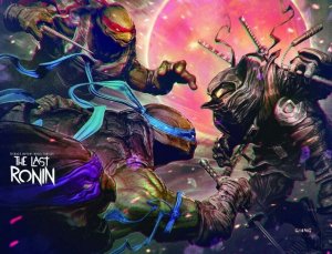 TMNT THE LAST RONIN #5 JOHN GIANG TRADE VIRGIN VARIANT SET IDW NM.