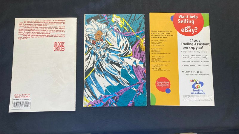 X-MEN 3PC #1,1,3 (6.0)CONVENTION,WOLVERINE,MAGNETO (1991,2004)
