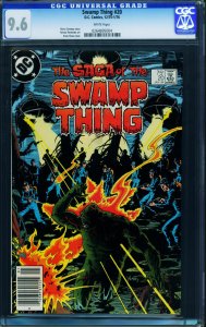Saga of the Swamp Thing #20  1984 - DC -CGC 9.6 - Comic Book-0264695004