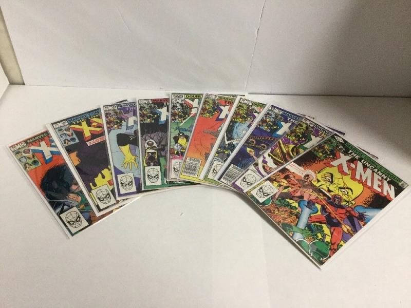 Uncanny X-Men 161-170 Lot Set Run Vf-Nm Very Fine-Near Mint Marvel Comics