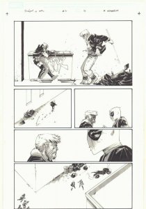 Deadpool vs. Old Man Logan #2 p.13 - Wolverine - 2017 art by Mike Henderson