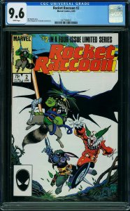 Rocket Raccoon #2 (1985) CGC 9.6 NM+