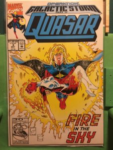 Quasar #34 COVER NUMBER MISPRINT! Operation: Galactic Storm part 17