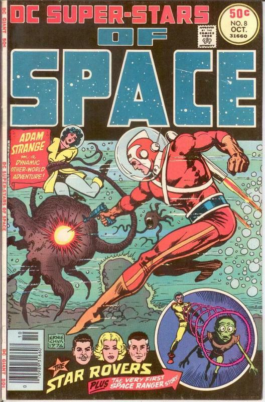 DC SUPER STARS 8 VF-NM Oct. 1976 Superstars of Space COMICS BOOK